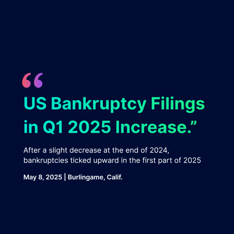 US Bankruptcy Filings in Q1 2025 Increase