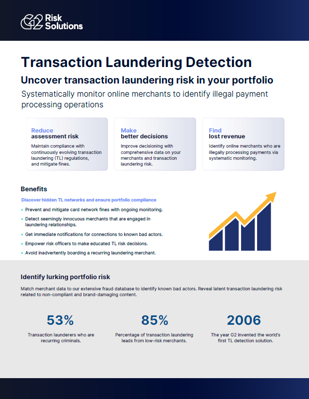 Transaction Laundering Detection